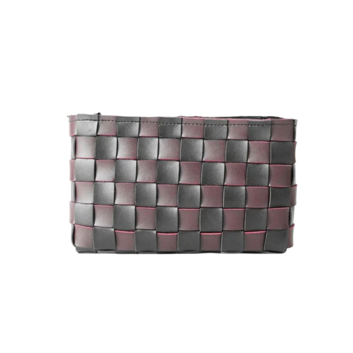 Black and Maroon Hand Bag